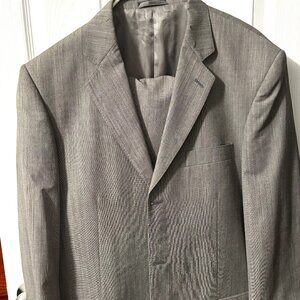 Ash Grey Pinstripe Suit